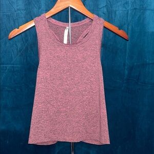 EUC Fabletics Mauve Heather Tank Top